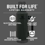 Stanley Classic Vacuum Insulated Stainless Steel Bottle, 2 qt
