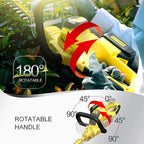 Walensee 20V MAX Cordless Hedge Trimmer, 2.0Ah Battery & Fast Charger Included
