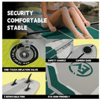 MSEASFREE Inflatable Paddle Board Stand up Paddle Board with Premium SUP Accessories