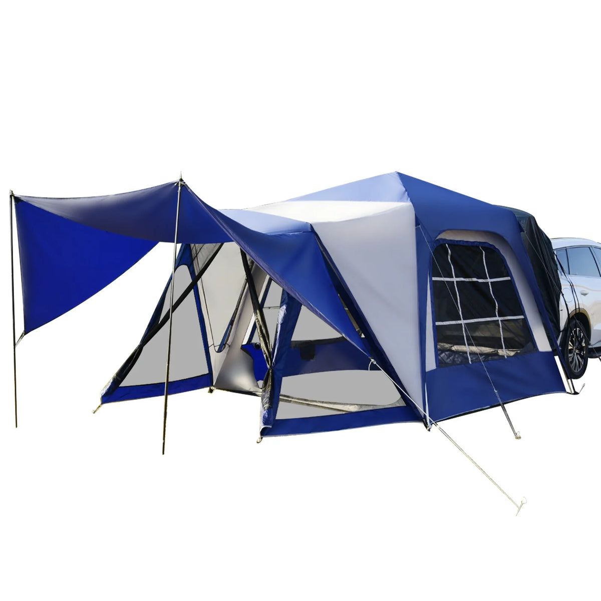 NAIZEA SUV Tent Automatic Camping Tent 10'x10' Waterproof Camping Tent 8 Person