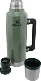 Stanley Classic Vacuum Insulated Stainless Steel Bottle, 2 qt