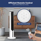 Costway 3-In-1 Evaporative Air Cooler 41'' Portable Tower Fan Humidifier