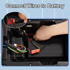 24V 7Ah Rechargeable Sealed Lead Acid Battery - Suitable for Most Kids Ride on Car - Battery Accessories