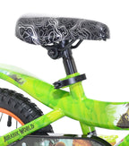 World? 12-inch Raptor Boy's Bicycle with Training Wheel, Green and Orange