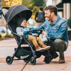 Chicco Presto Compact Stroller - Graphite (Grey). New