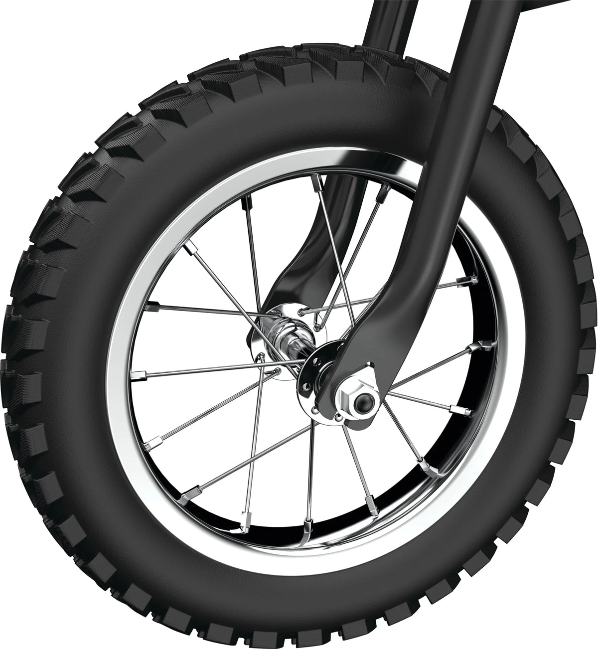 Razor Dirt Rocket MX125 Electric-Powered Dirt Bike - Black with Decal Included, for Child 5+