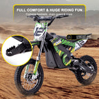 MotoTec 36v 1000w (HP112E) Electric Dirt Bike Blue