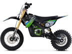 MotoTec 36v Pro Electric 1000W Dirt Bike, Lithium Blue