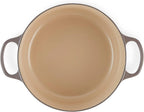 Le Creuset Enameled Cast Iron Signature Round Dutch Oven, 7.25 qt., Oyster
