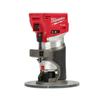 M18 FUEL 18V Lithium-Ion Brushless Cordless Compact Router w/ Compact Router Plunge Base