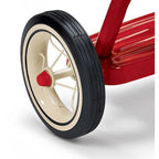 Radio Flyer, Classic Red Dual Deck Tricycle, 12" Front Wheel, Red