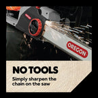 Oregon CS1500 18 in. 15 Amp Self-Sharpening Electric Corded Chainsaw