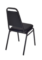 Regency Restaurant Stack Chairs,Black,PK40 8029BK40PK