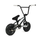 Mayhem Fat Tire Mini BMX Riot 1 Piece Crank 10" Mini BMX Newest Model Trick Bike (Riot Black Widow)