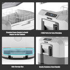 58 Quart Portable Electric Camping Car Cooler