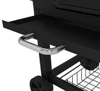 X-Large Heavy-Duty Charcoal Grill - 32 in. W- 816 sq.in. of Cooking Area Black