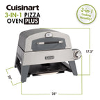 Cuisinart 3-in-1 Pizza Oven, Griddle, and Grill