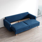 Meble Furniture Vegas Queen Sofa Bed with Storage, Multiple Colors