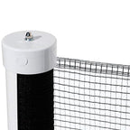 KidKusion Retractable Driveway Guard, Plastic & Steel, Gate, Toddlers, 24 ft Long, 1 CT, Black
