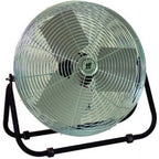 TPI 1-Phase, 120V 12" Industrial Floor Fan 1/12 HP