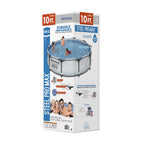 Bestway Steel Pro MAX 10' x 30" Above Ground Pool Set Round