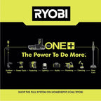 RYOBI ONE+ 18V Cordless 6-Tool Combo Kit with 1.5 Ah Battery, 4.0 Ah Battery, and Charger