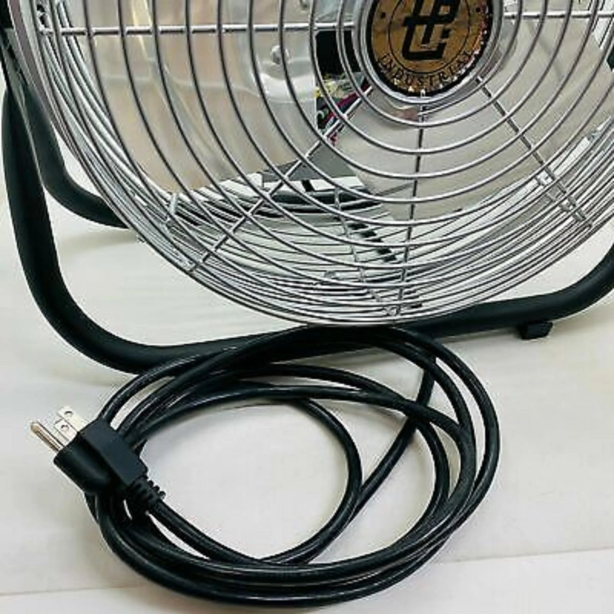 TPI 1-Phase, 120V 12" Industrial Floor Fan 1/12 HP