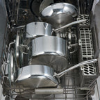 Tramontina 14-Piece Tri-Ply Clad Stainless Steel Cookware Set, with Glass Lids