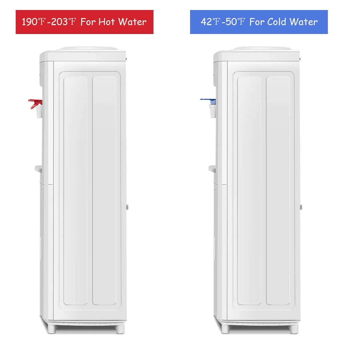 Costway Water Dispenser 5 Gallon Bottle Load Electric Primo Home 33 Inch