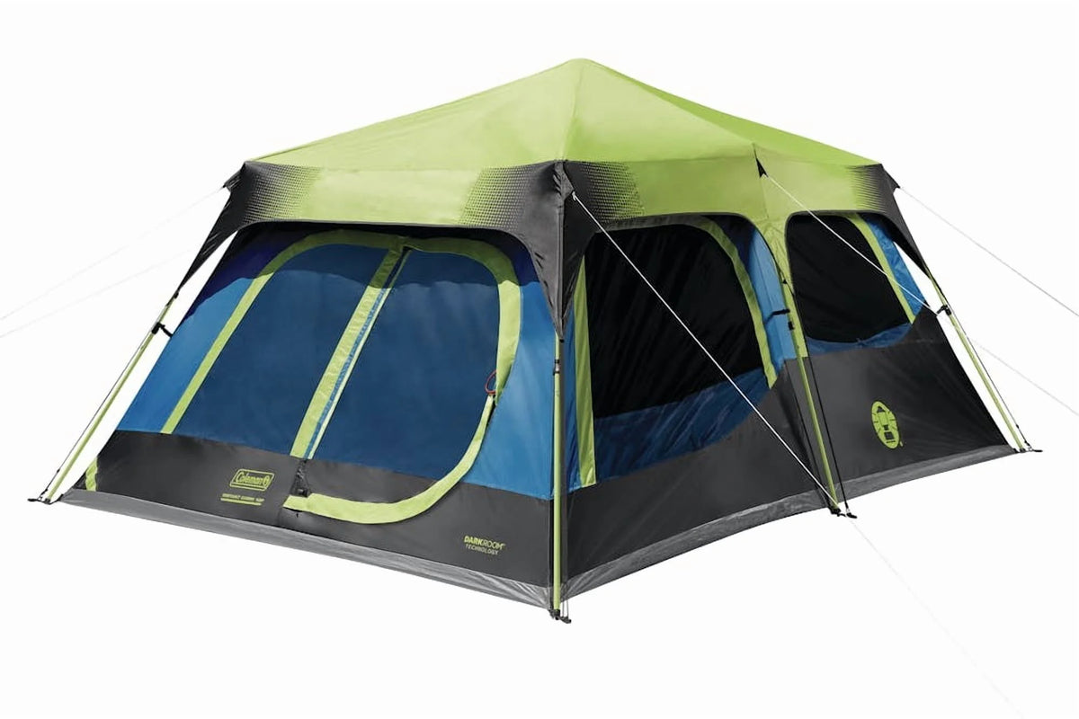 Coleman 10-Person Dark Room Instant Cabin Tent with Rainfly