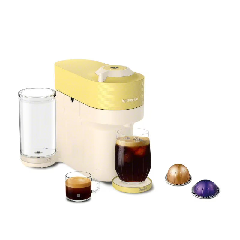 Nespresso Vertuo Pop+ Summer Limited Edition by De'Longhi, Pastel Yellow