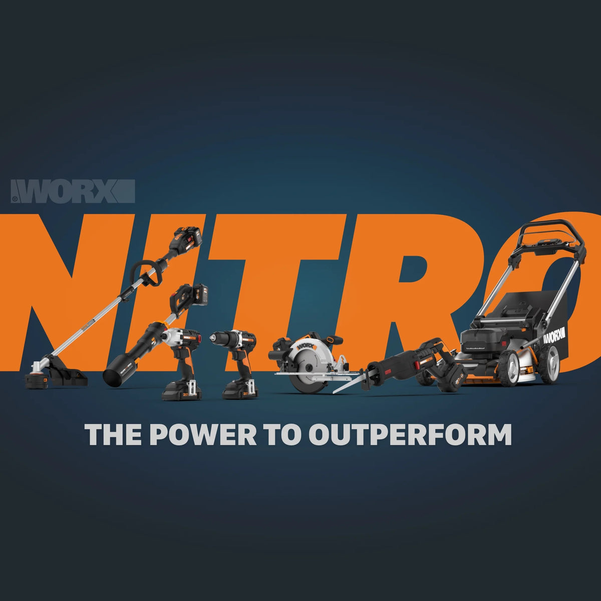 Worx Nitro WG385 40V Power Share PRO 16" Cordless Chainsaw with Brushless Motor