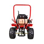 Massimo Mini Tractor 110cc 2WD Gas Go Kart �C Kids & Youth Ride-On Utility Vehicle �C Green