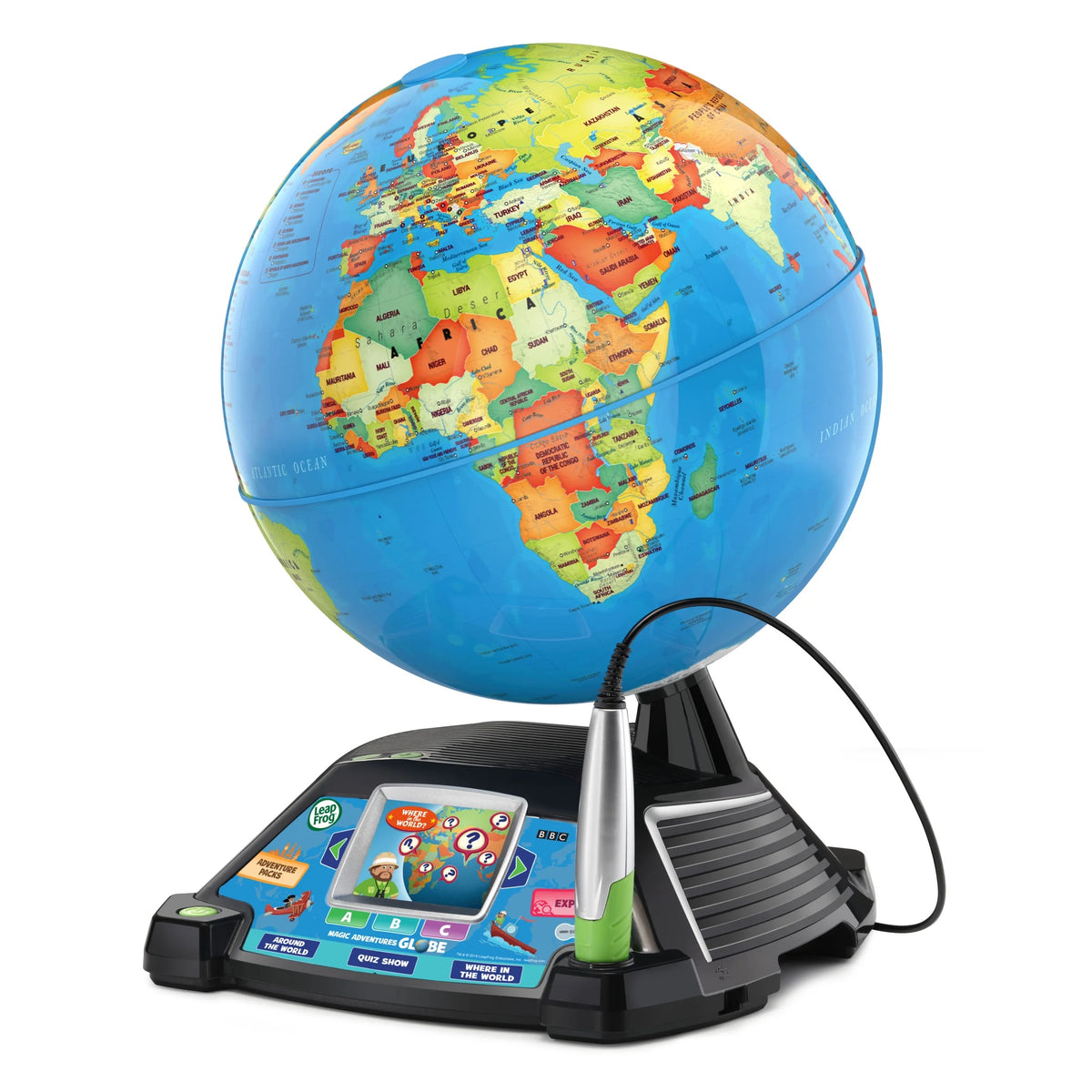 LeapFrog Magic Adventures Globe with Accessories, Baby and Toddler Toys