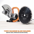 Evolution Power Tools 9 in. Electric Concrete Saw
