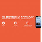 Flowclear 2000 Gal Smart Touch Wifi Above-Ground Pool Pump