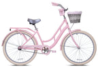 26 In. Charleston Ladies Cruiser Bike, Pink