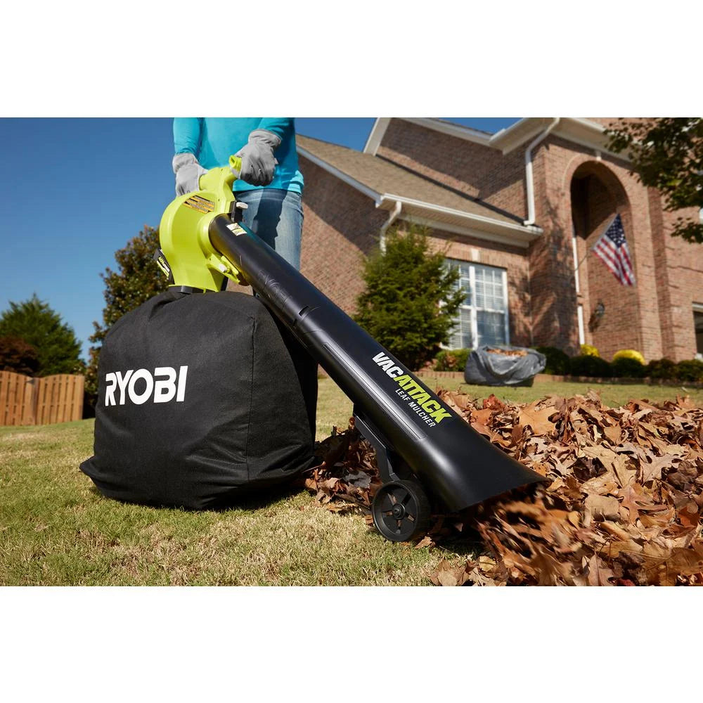 Rob Toos RYOBI 40V Vac Attack Cordless Battery Leaf Vacuum/Mulcher (Tool Only ...