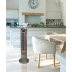 Air King Wind Curve 42" 3 Speed Fresh Air Ionizer Tower Fan with Remote Control, 9554