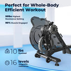 YOSUDA Magnetic Rowing Machine 350 LB Weight Capacity - Foldable Rower for Home Use with Bluetooth, App Supported, Tablet Holder and Comfortable Seat Cushion