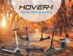 Hover-1 Evolution Hoverboard for Children, LED Headlights, 6 mph Max Speed, Midnight Blue