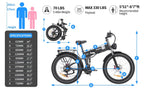 Dual Motor PEAK 3000W Electric Bike for Adults,31mph 48V 23Ah Electric Bicycle,26" Fat Tire Mountain Bike UL2849