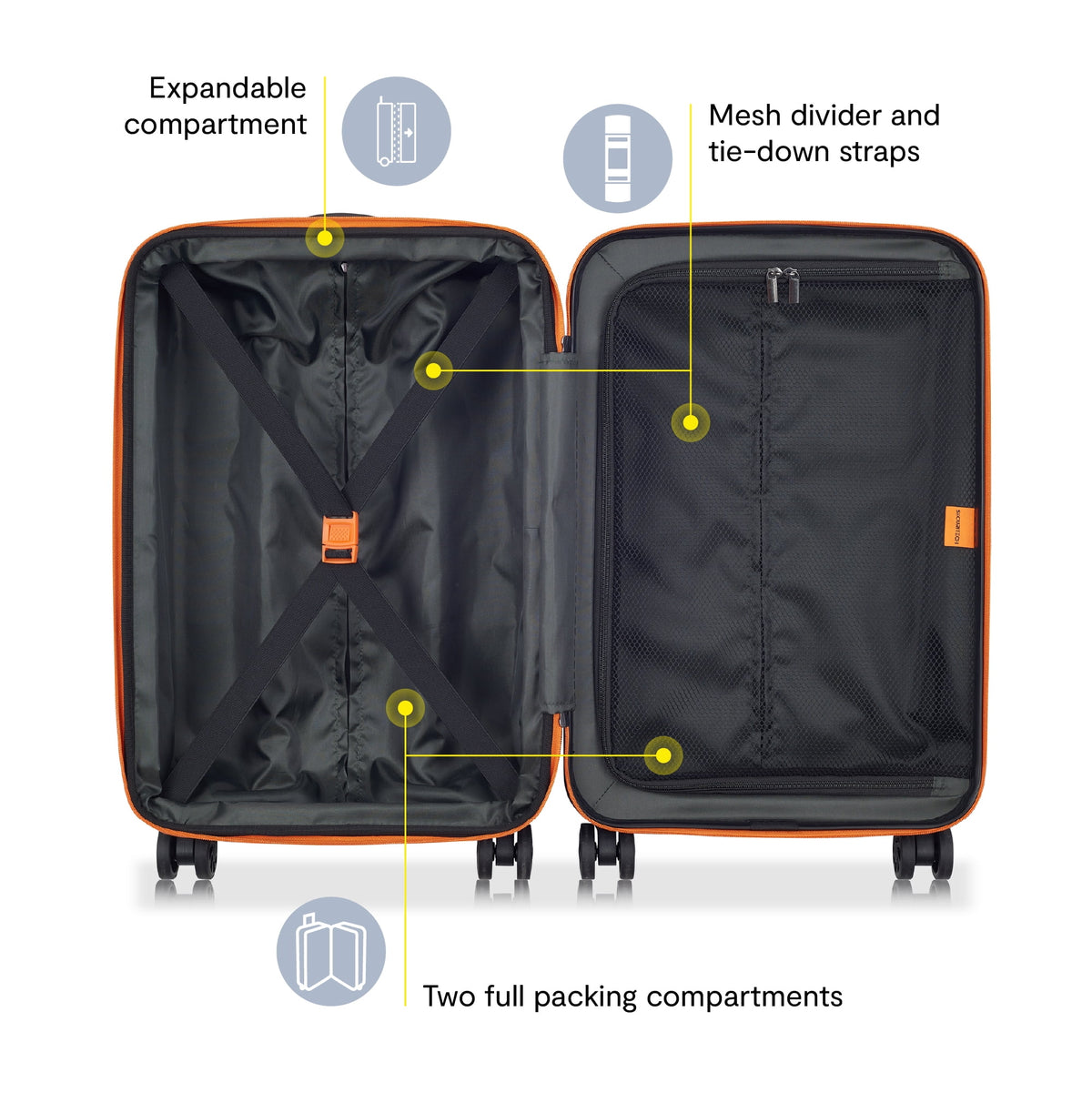 Securitech by Delsey, Citadel 31" Large Checked Hardside Spinner Luggage Green