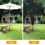Homitt Patio Umbrella Cover, Cantilever Outdoor Umbrellas Cover, for 7ft to 11ft Offset Market Durable Umbrella Cover, Parasol Waterproof Umbrellas Cover with Zipper