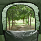 Multi functional folding adult camping bed, elevated tent with sleeping bag, portable single camping bed