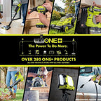 ONE+ 18V Cordless 2-Tool Combo Kit with Compact Fixed Base Router and 5 in. Random Orbit Sander (Tools Only)