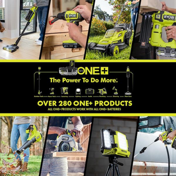 ONE+ 18V Cordless 2-Tool Combo Kit with Compact Fixed Base Router and 5 in. Random Orbit Sander (Tools Only)