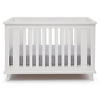 Delta Children Ava 3-in-1 Convertible Baby Crib. White