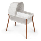 Chicco LullaGo Anywhere LE Portable Bedside Bassinet with Removable Canopy - Serene (Beige). New