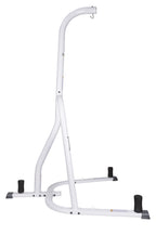 Everlast Single Station Heavy-Duty Punching Bag Stand, Powder-Coated Steel, 100 lb Capacity, Black